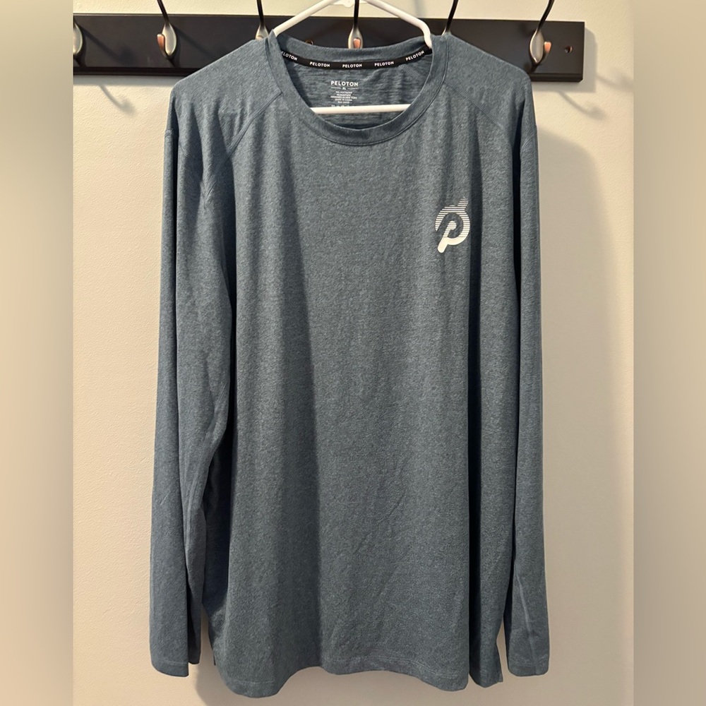 Peloton Blue Long Sleeve Shirt XL